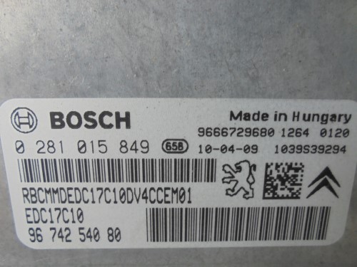 Centralina iniezione 