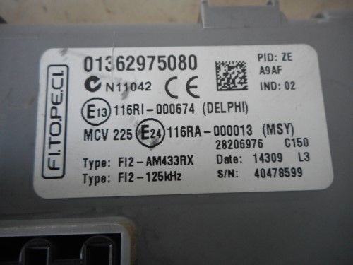 Centralina iniezione 