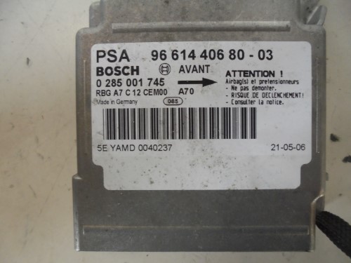 Centralina comando air-bag 