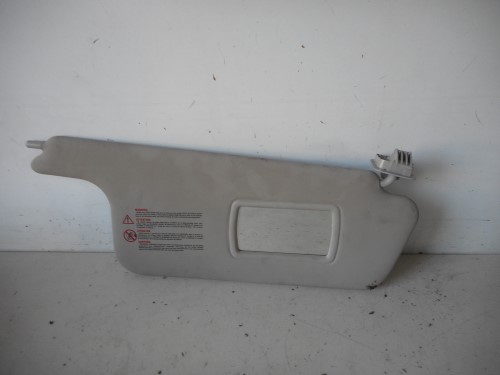 Aletta parasole parabrezza dx. 