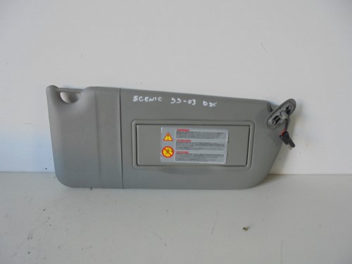 Aletta parasole parabrezza  dx. 