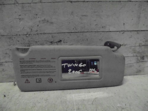 Aletta parasole parabrezza  dx. 