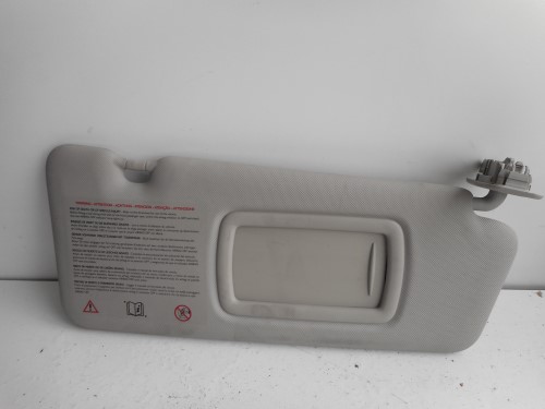 Aletta parasole parabrezza dx. 