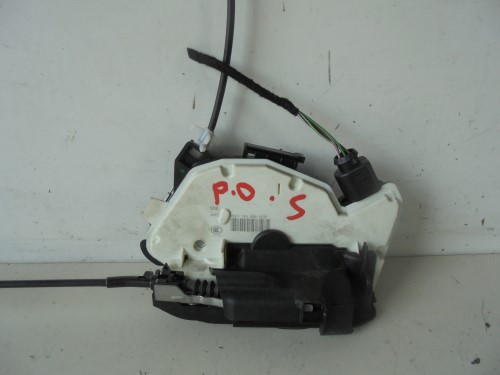 Serratura porta post.  sx.