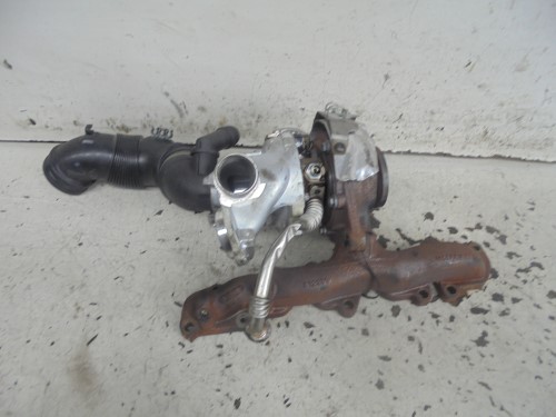 Collettore scarico con turbocompressore 