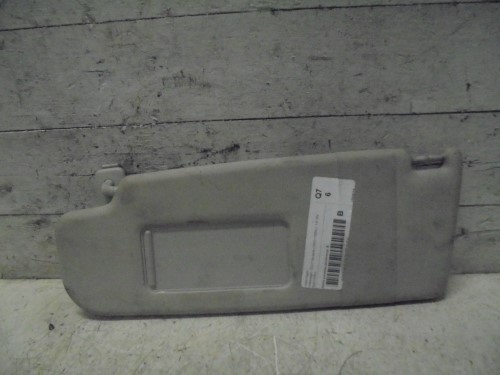 Aletta parasole parabrezza sx.