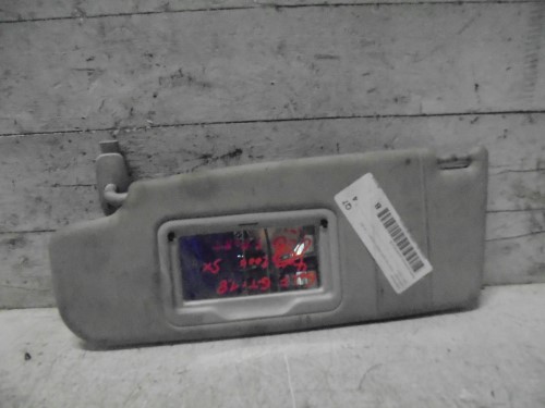 Aletta parasole parabrezza sx.