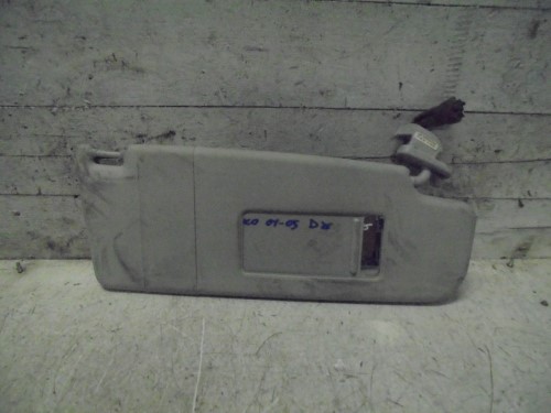 Aletta parasole parabrezza dx. 