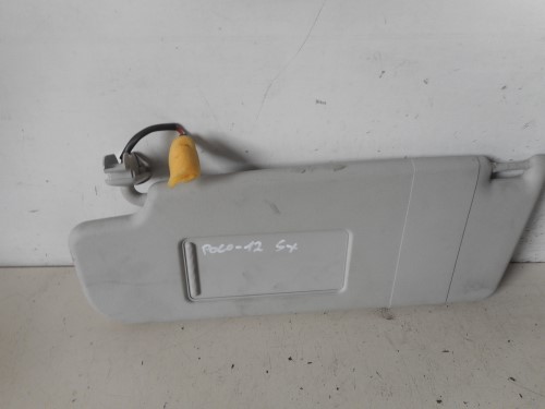 Aletta parasole parabrezza sx.