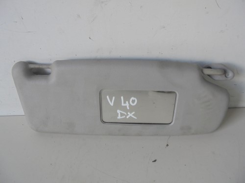 Aletta parasole parabrezza dx. 