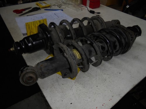 Ammortizzatore post. sx.