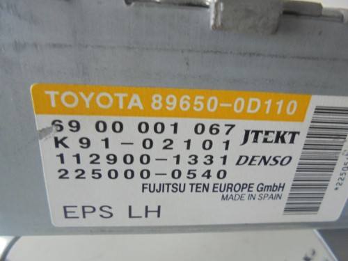 Centralina servosterzo Centralina servosterzo