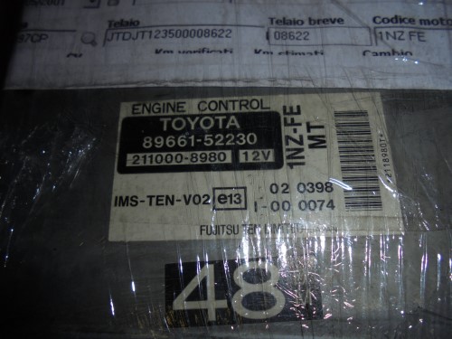 Centralina iniezione 