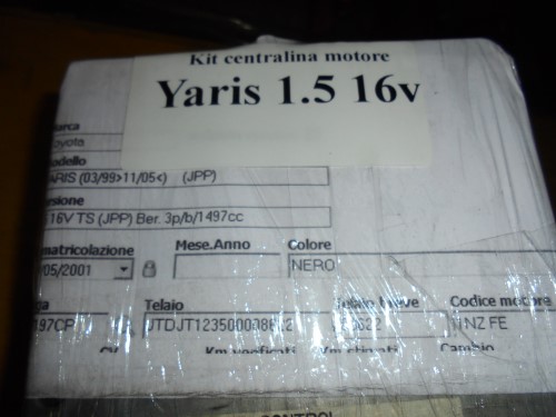 Centralina iniezione 