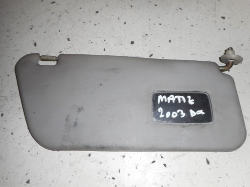 Aletta parasole parabrezza dx. 