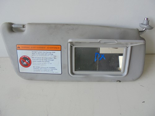 Aletta parasole parabrezza  dx. 