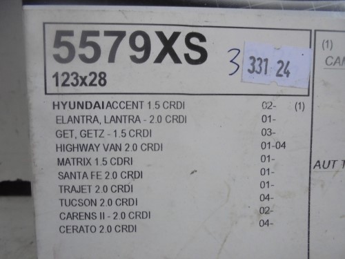 Cinghia distribuzione pompa iniezione 