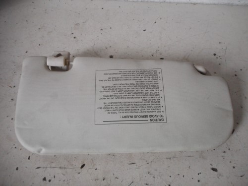 Aletta parasole parabrezza dx. 