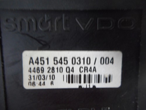 Blocco comando luci direzione 