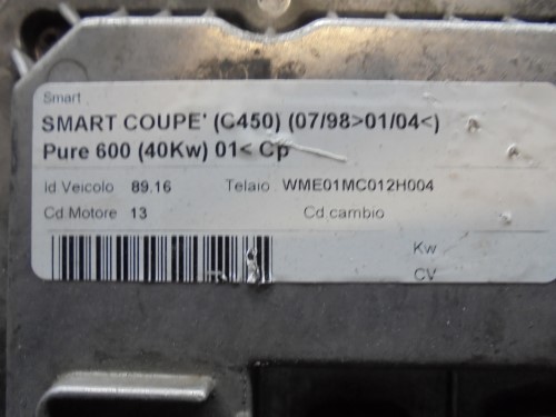 Centralina iniezione Centralina iniezione