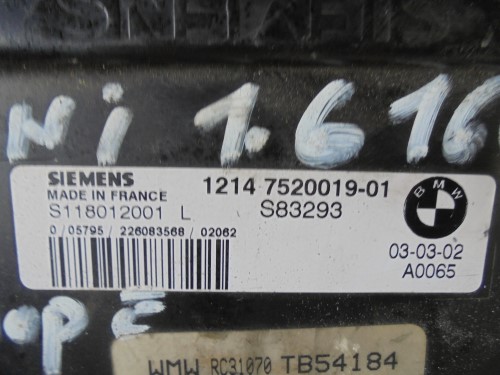 Centralina iniezione 