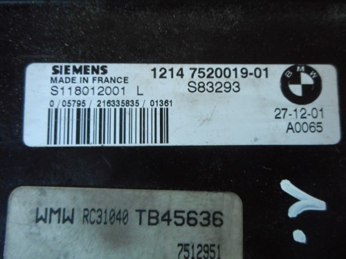 Centralina iniezione 