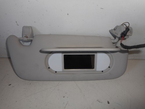 Aletta parasole parabrezza dx. 