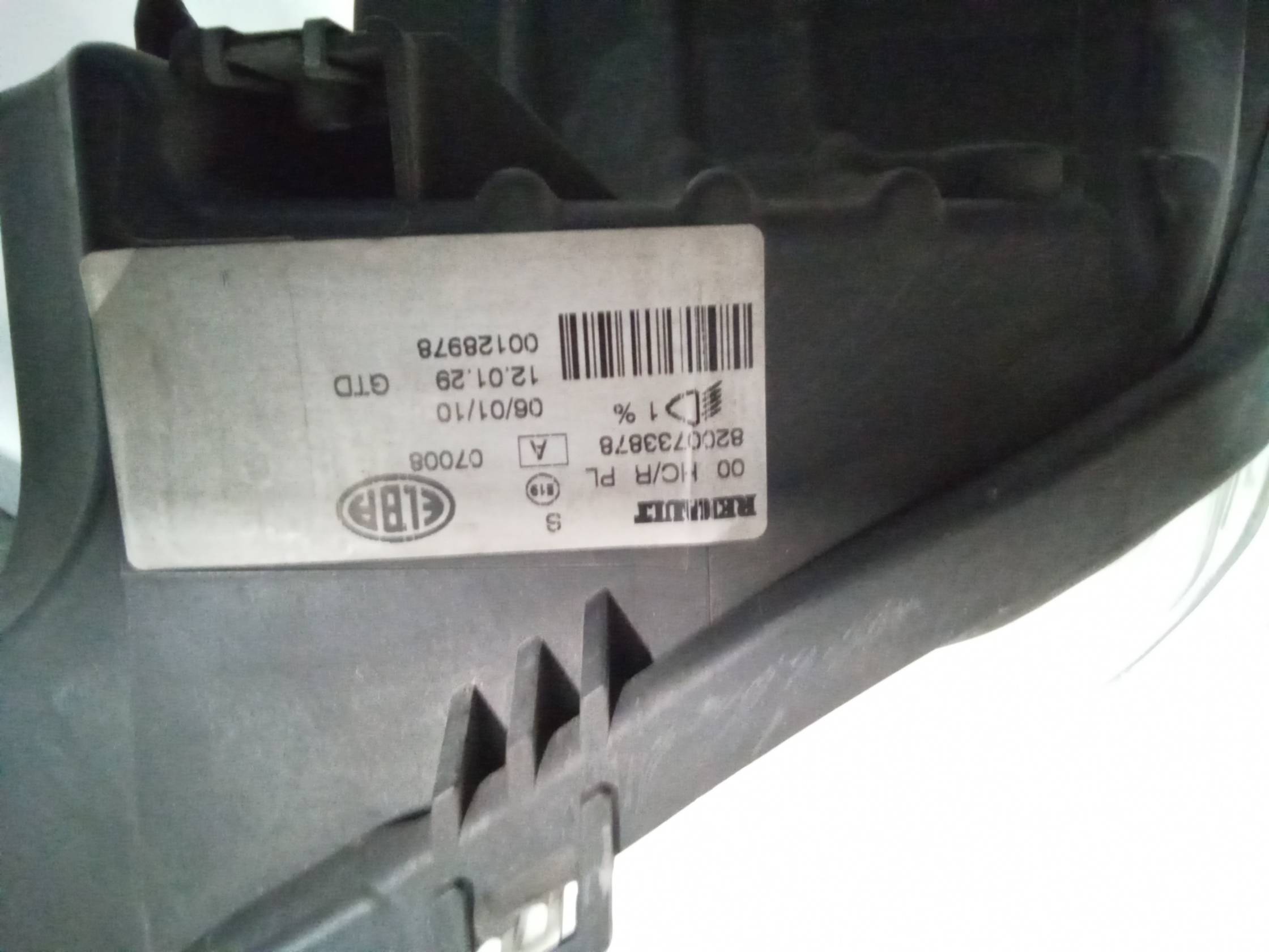 Fanale anteriore sinistro