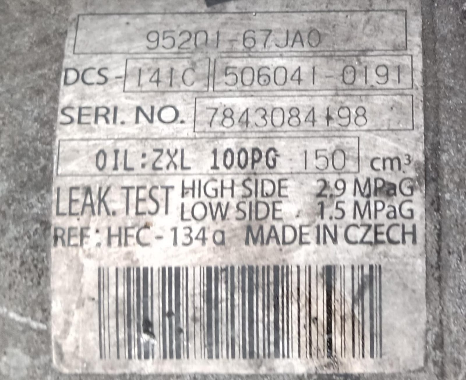 Compressore aria condizionata