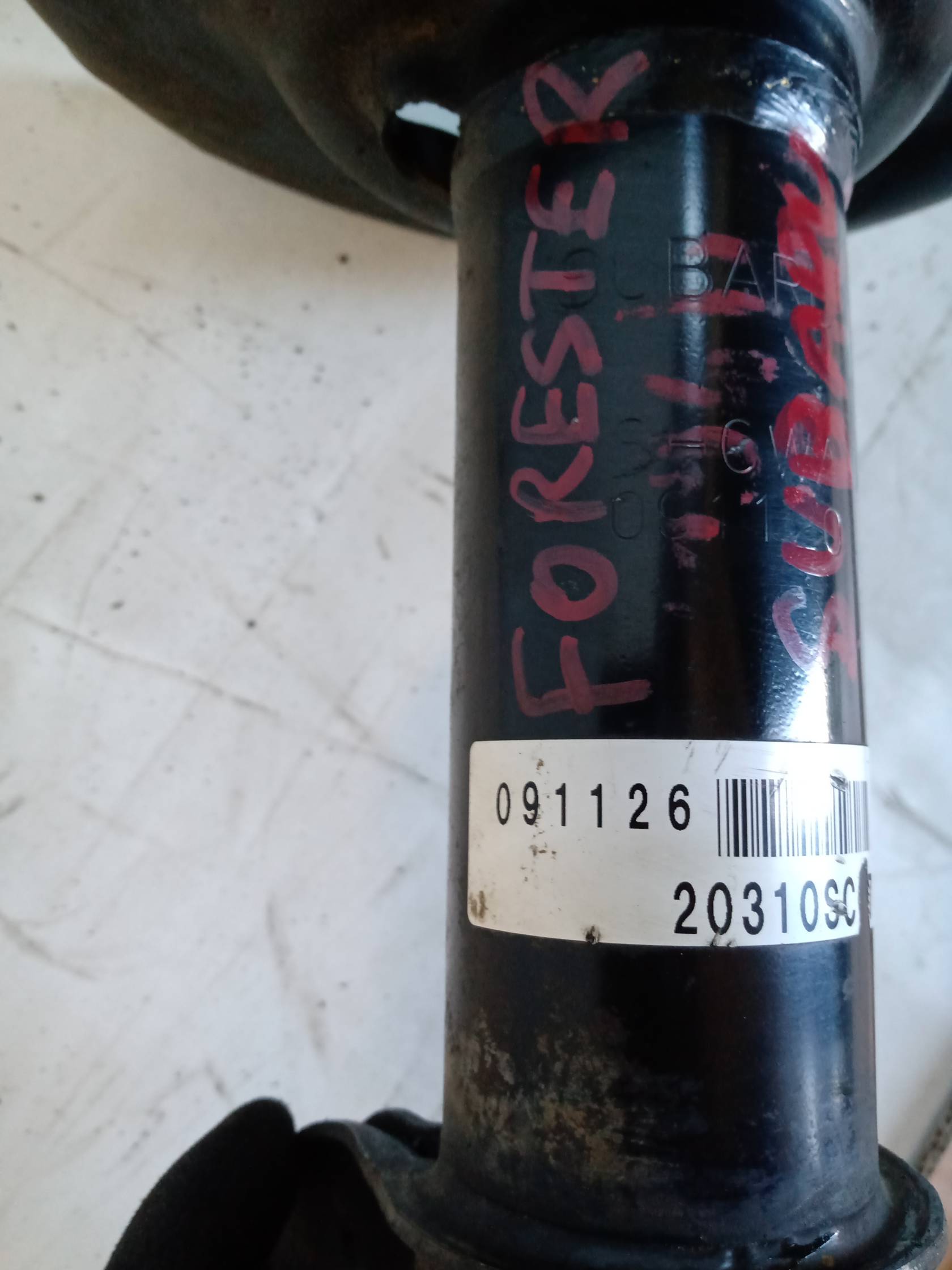 Ammortizzatore anteriore sinistro