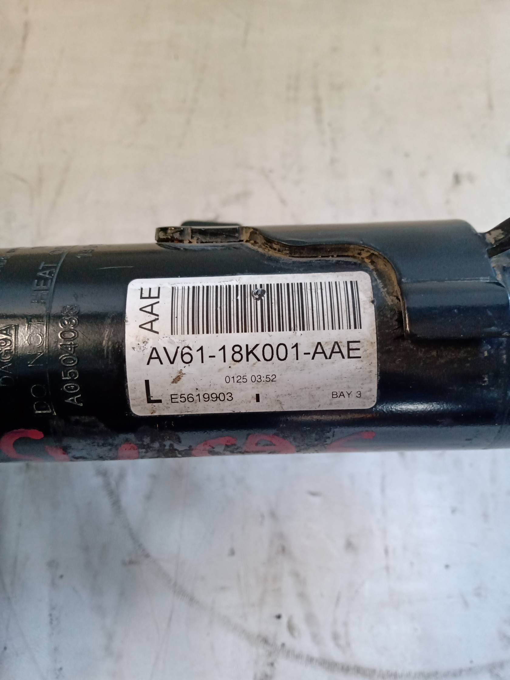 Ammortizzatore anteriore sinistro