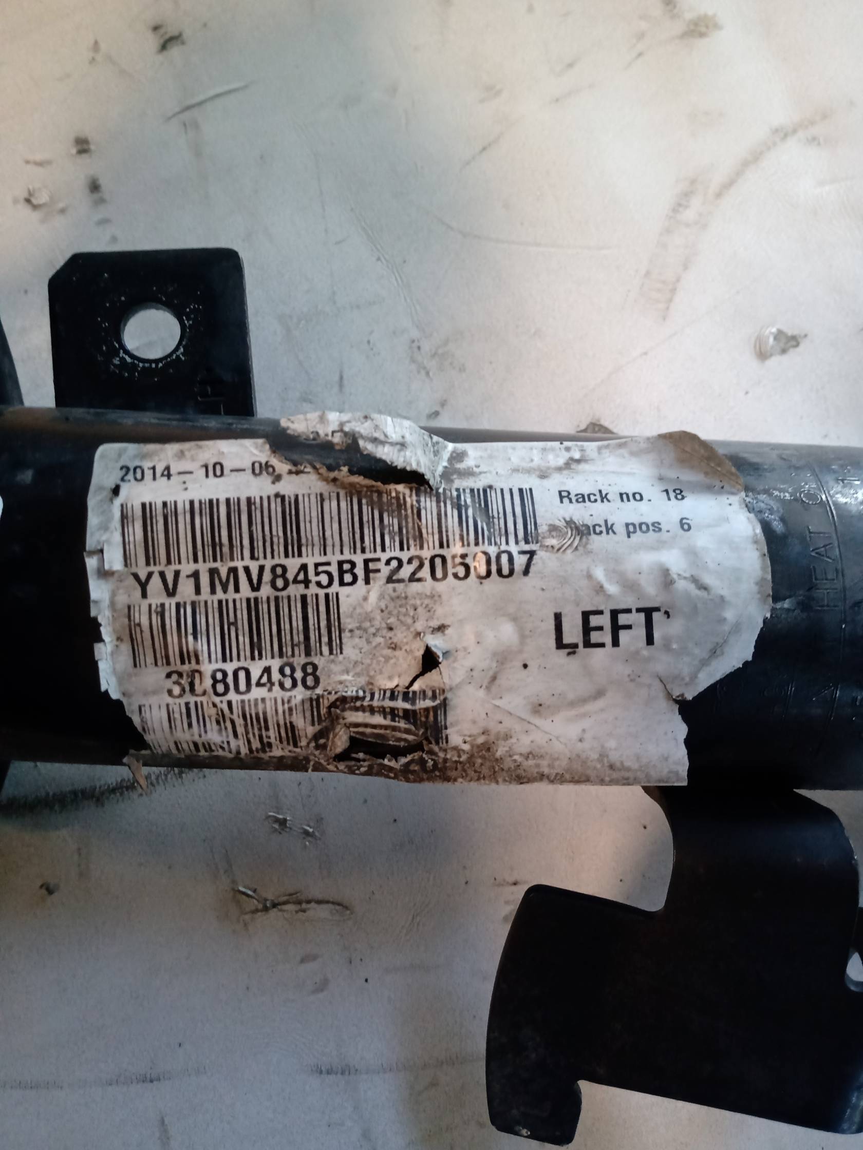 Ammortizzatore anteriore sinistro