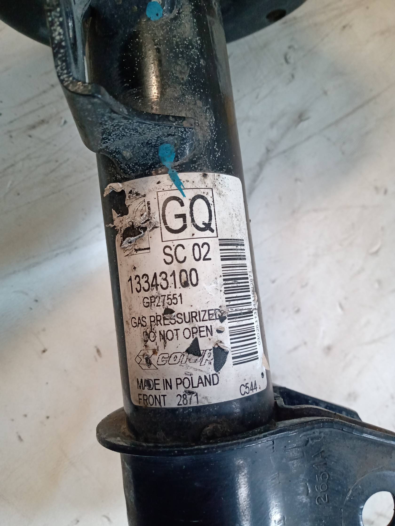 Ammortizzatore anteriore destro