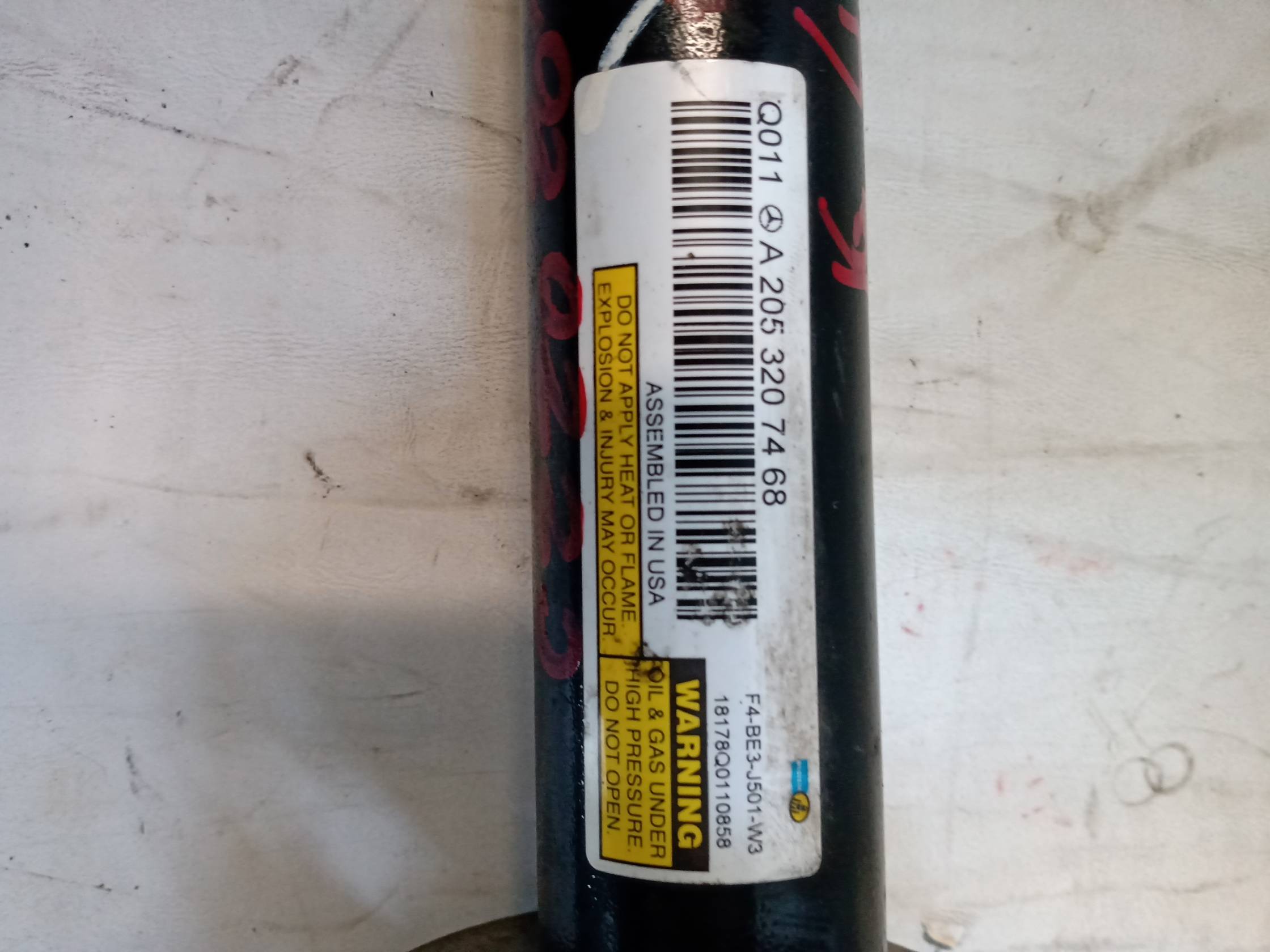 Ammortizzatore anteriore destro