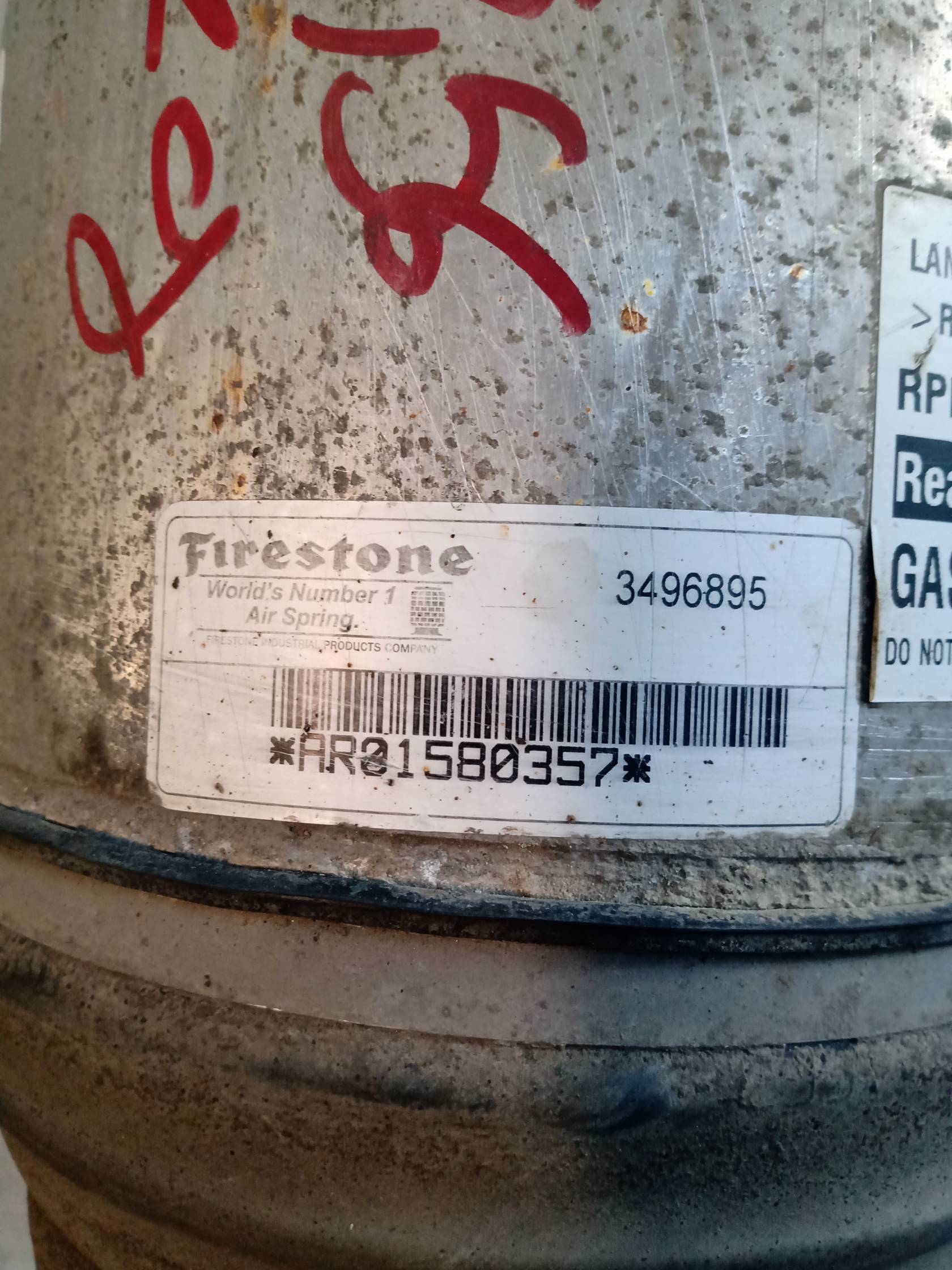 Ammortizzatore posteriore sinistro