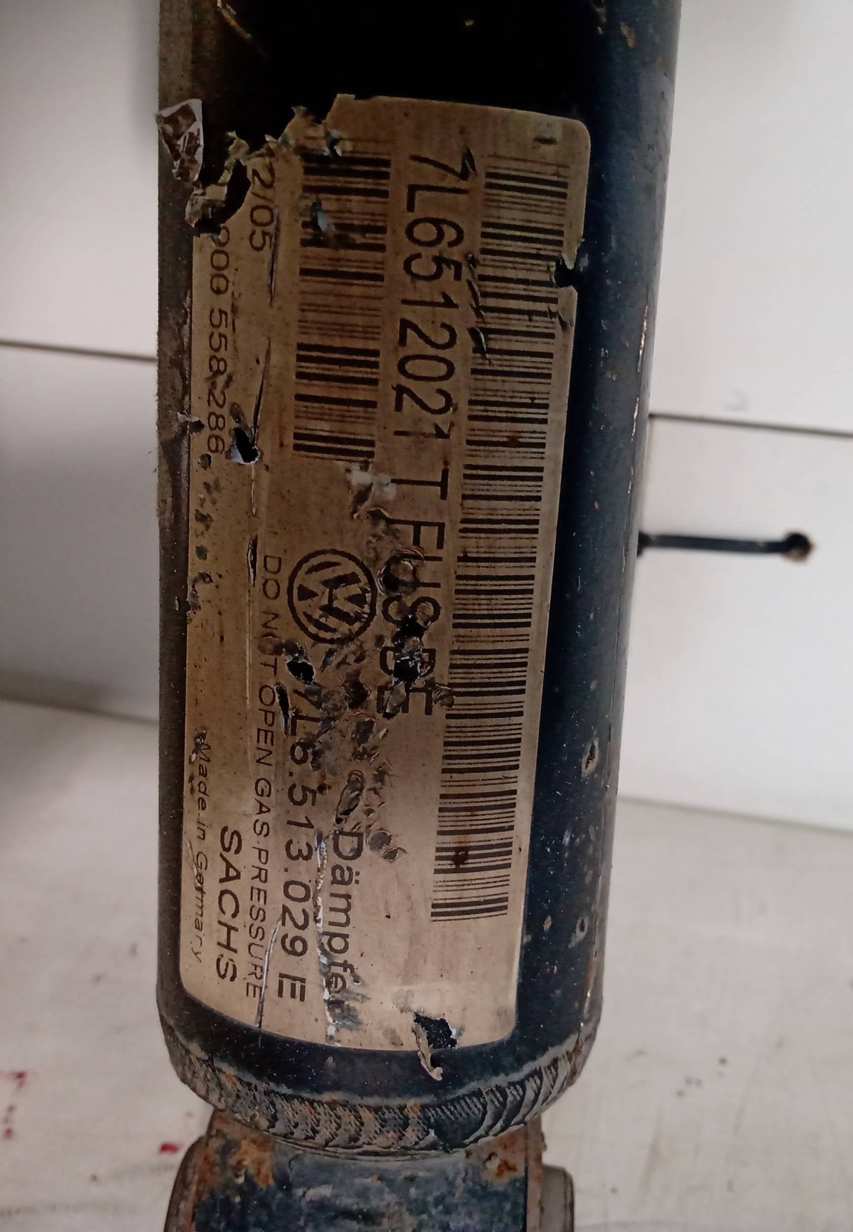 Ammortizzatore posteriore destro