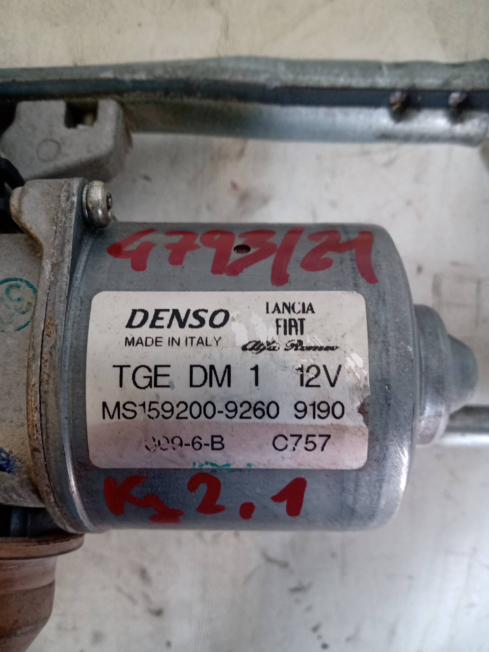 Motorino tergicristalli