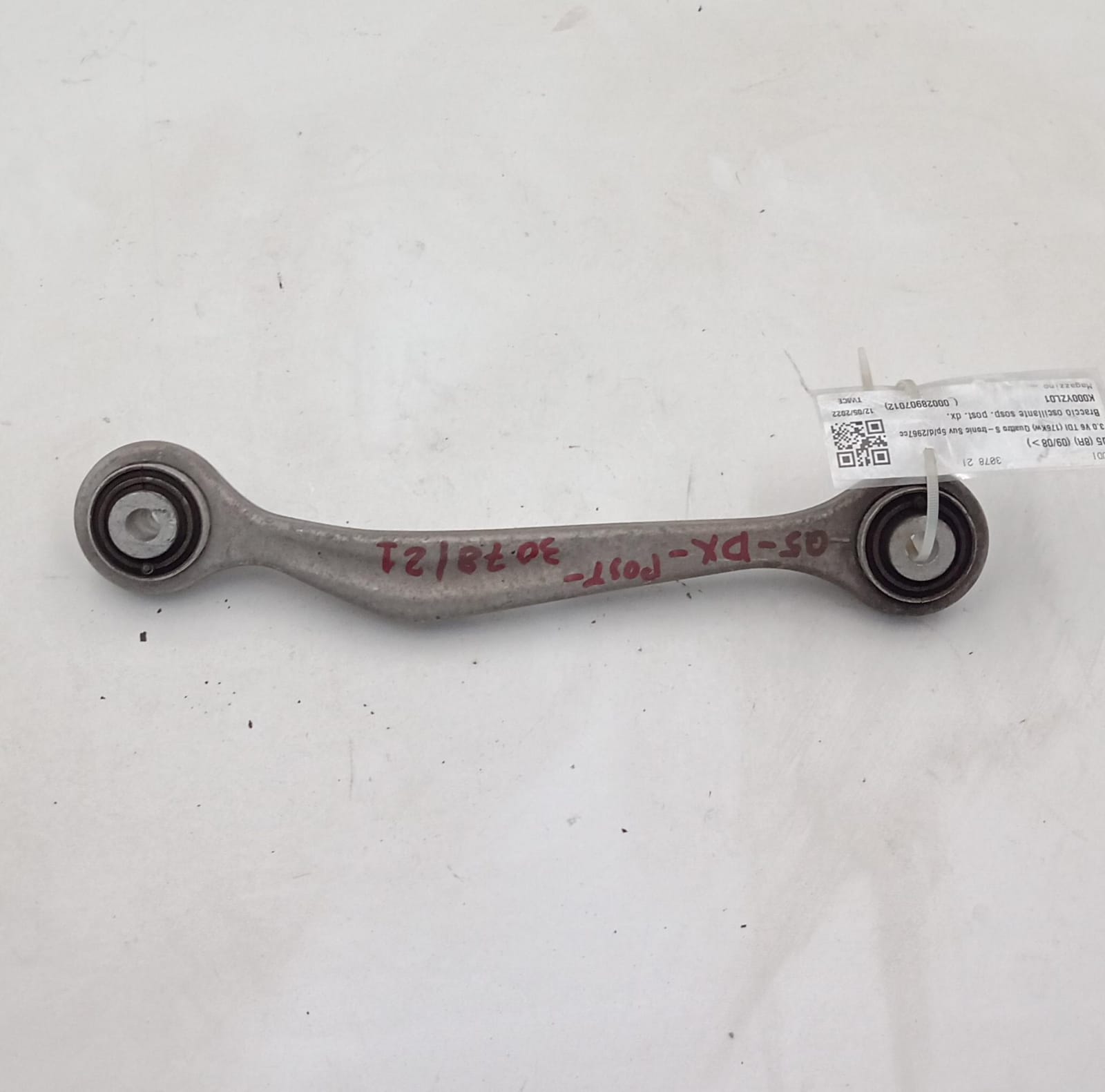 Braccio oscillante posteriore destro