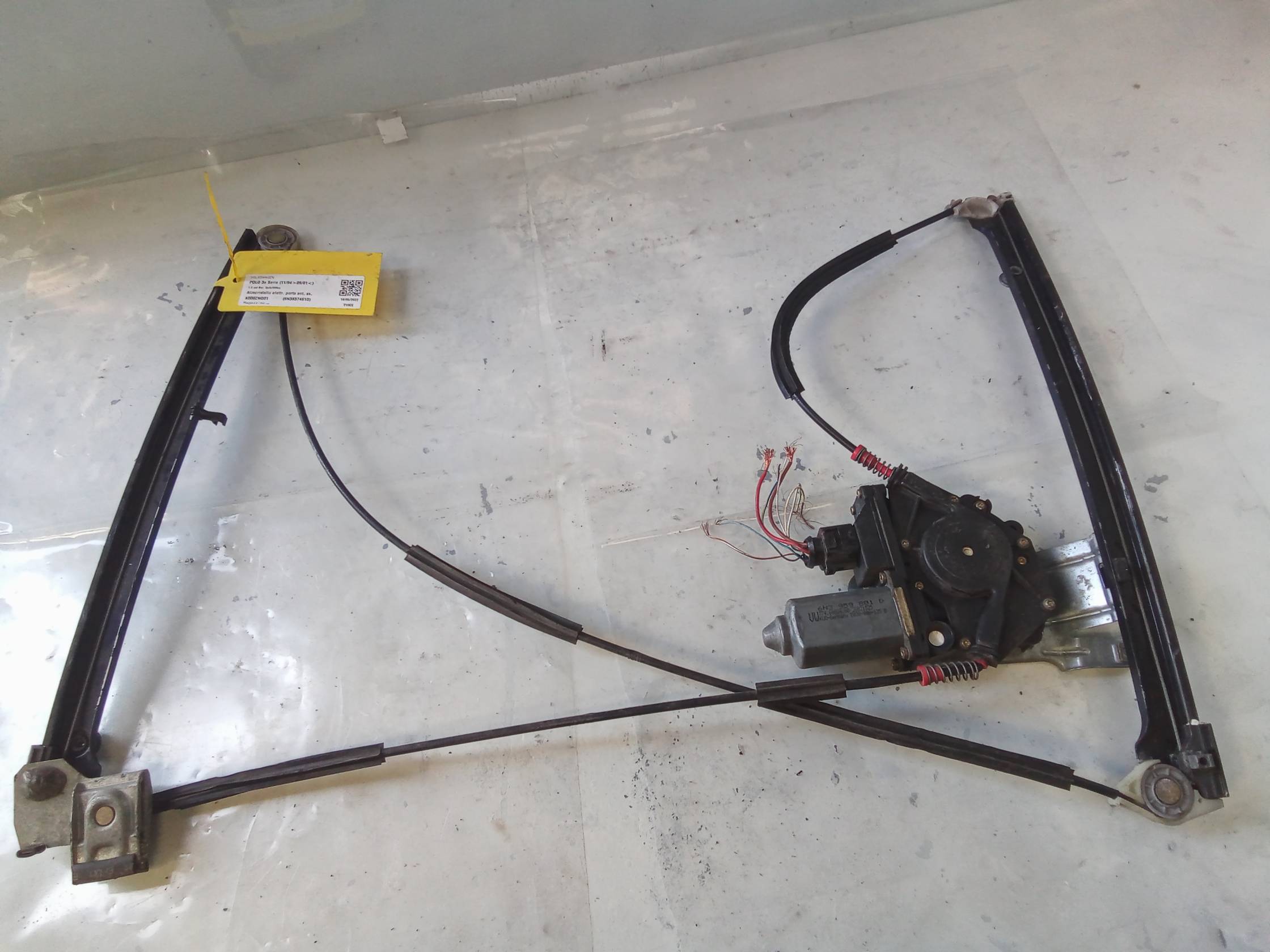 Alzacristallo elettr. porta ant. sx.