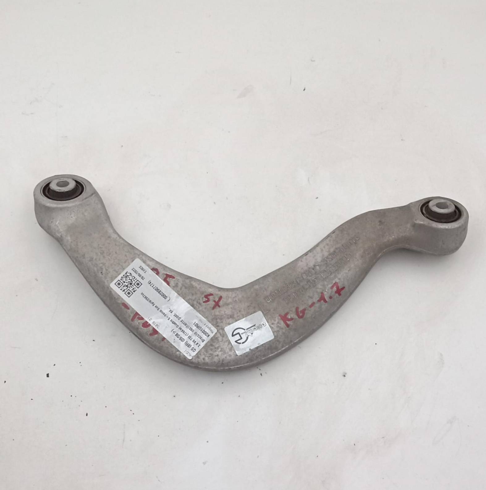 Braccio oscillante posteriore sinistro