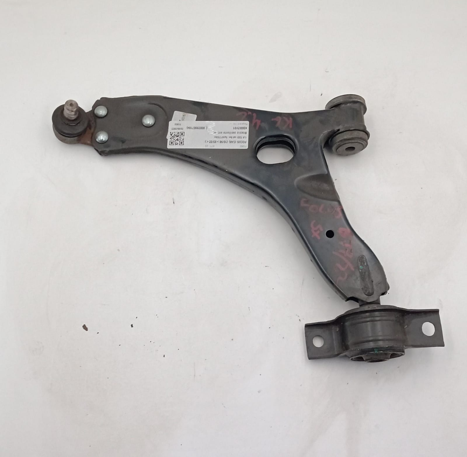 Braccio oscillante anteriore sinistro