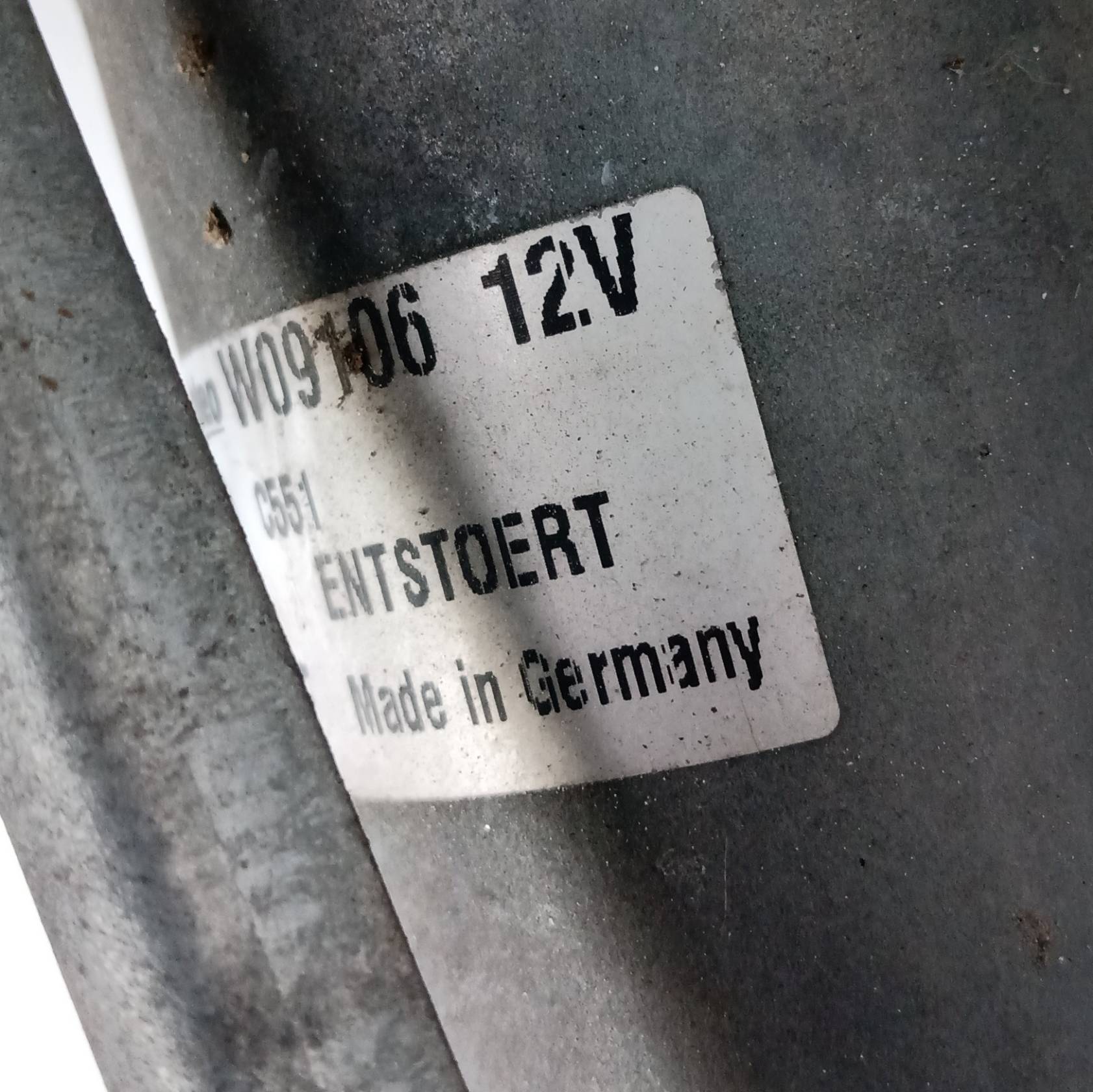 Motorino tergicristalli