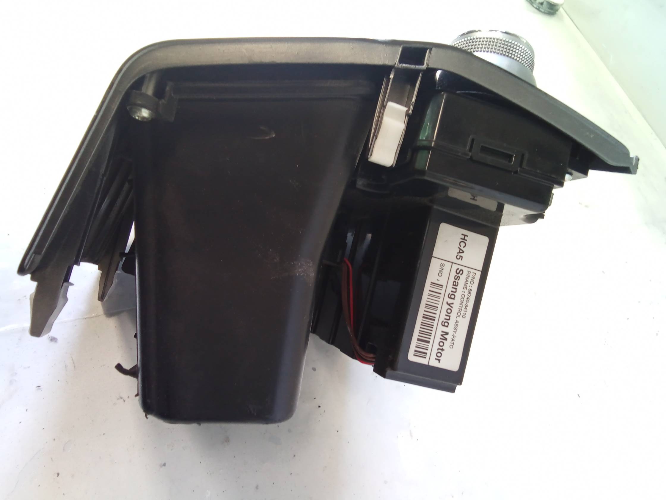 Blocco comando climatizzazione