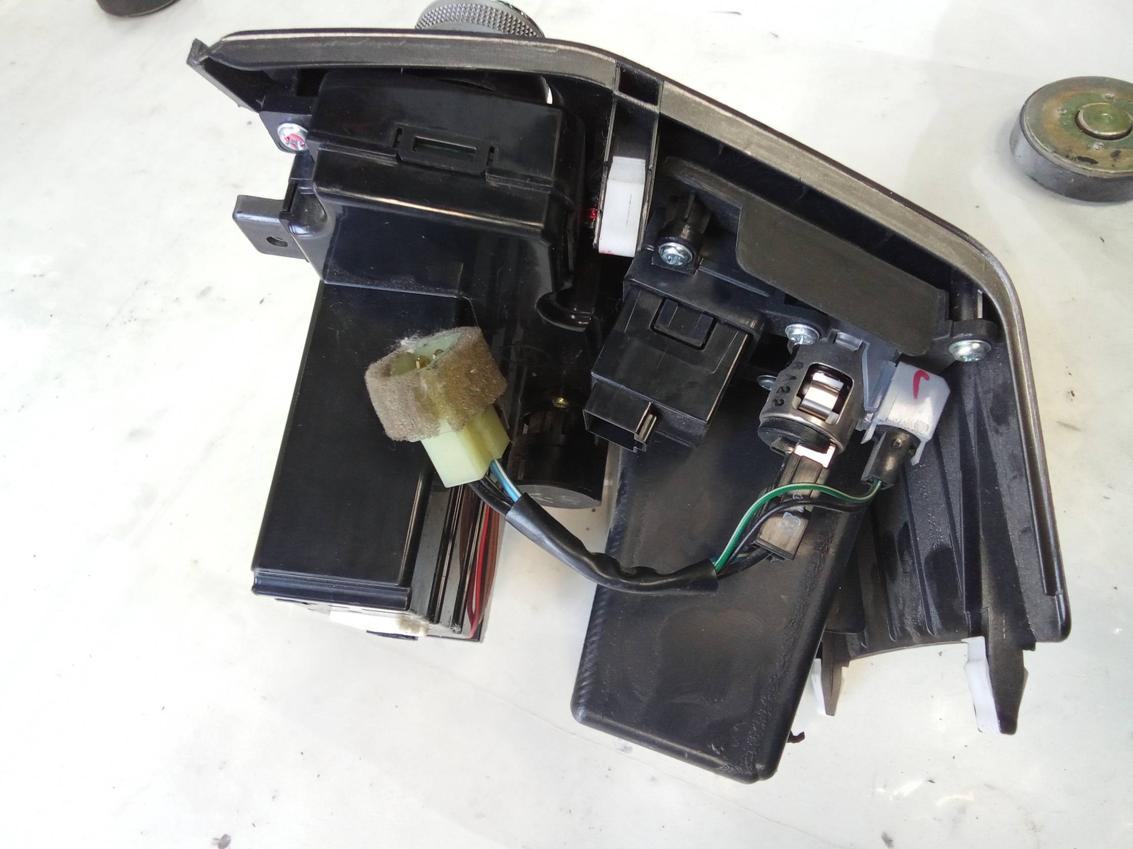 Blocco comando climatizzazione