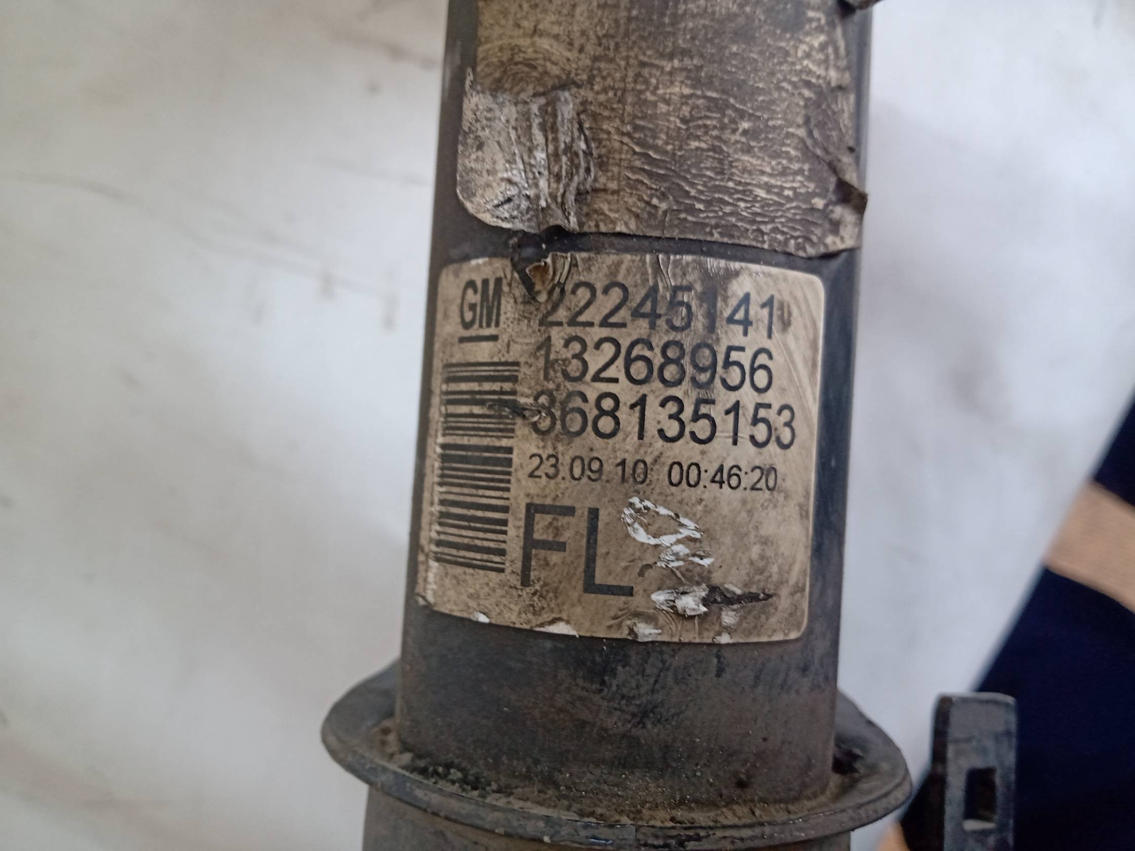 Ammortizzatore anteriore sinistro