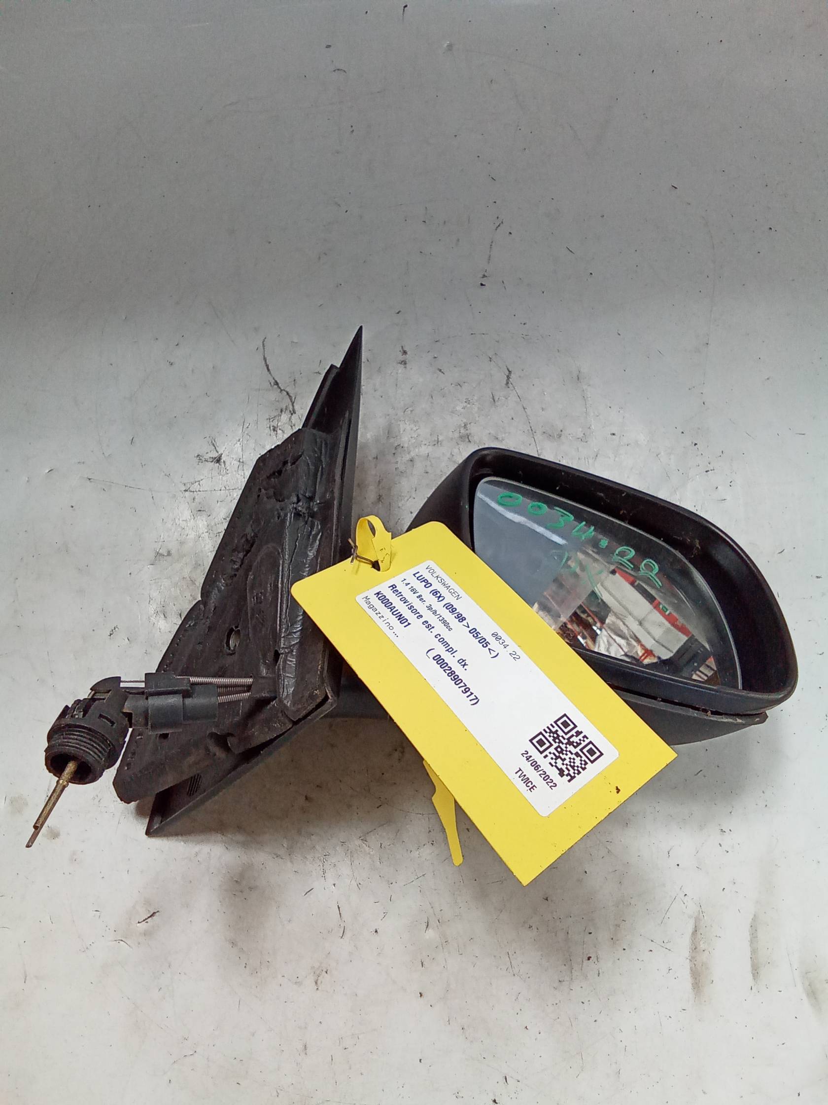 Retrovisore est. compl. dx.