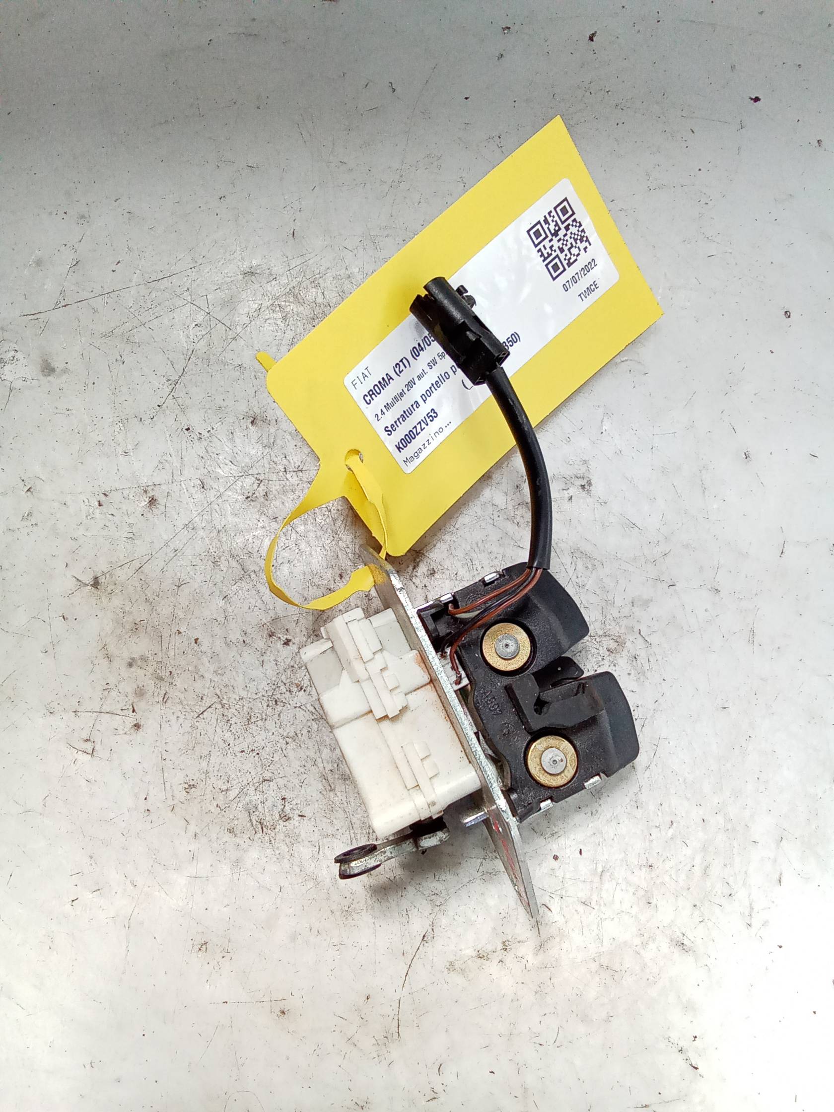 Serratura portello post.