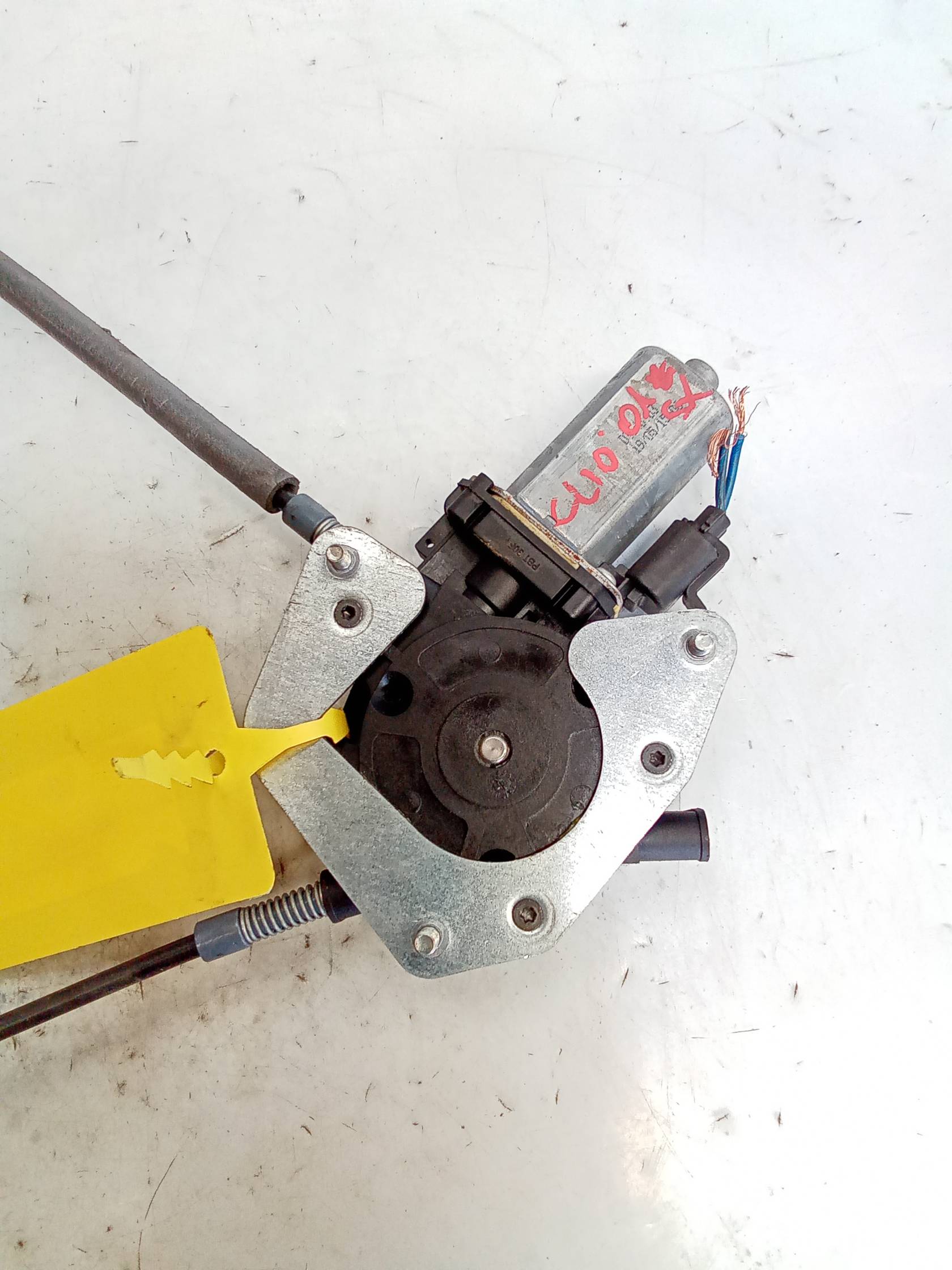 Alzacristallo elettr. porta ant. con motorino sx.