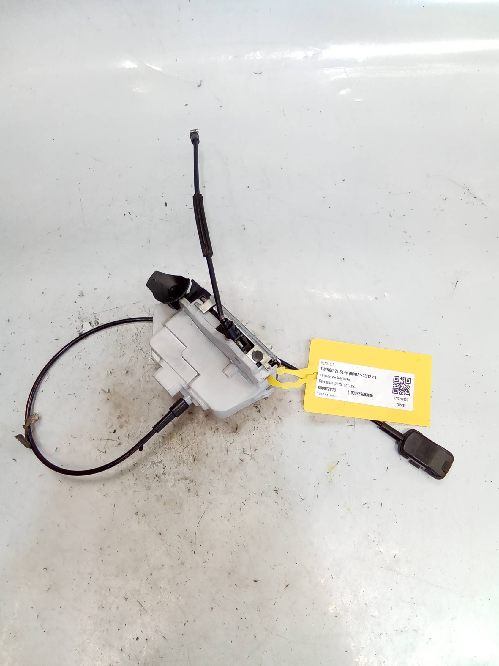 Serratura porta ant. sx.