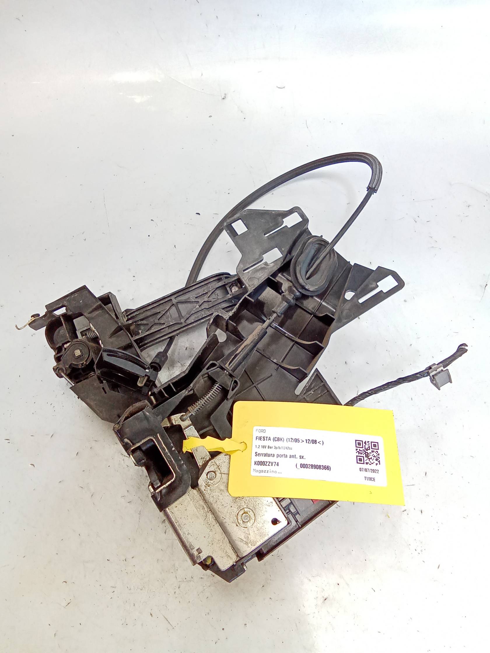 Serratura porta ant. sx.